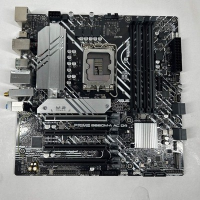 ASUS PRIME B660M-A AC D4 LGA 1700 mATX Intel DDR4 Motherboard