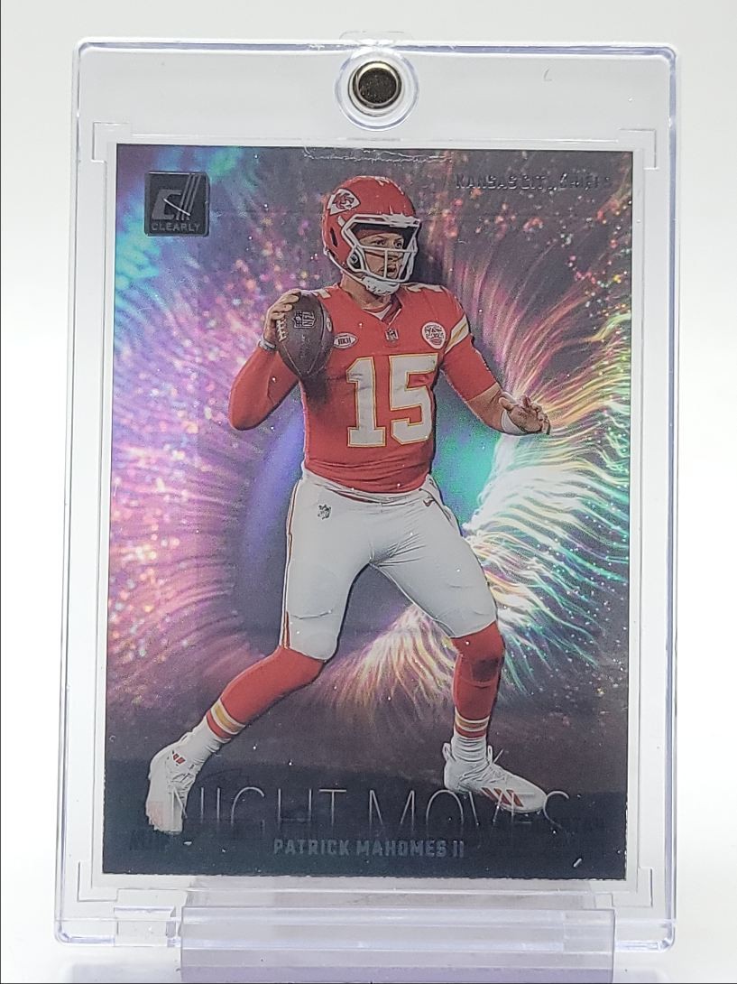 PATRICK MAHOMES II 2023 CLEARLY DONRUSS NIGHT MOVES SSP CHIEFS Q2777