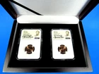 2025 P & D, Last Year of Issue, Lincoln Cents NGC MS 67  Signed by Lyndall Bass