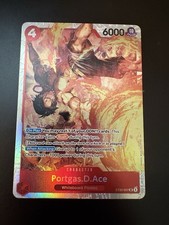 Bandai One Piece Card Game ST-30: Portgas.D.Ace ST30-007 SR Foil