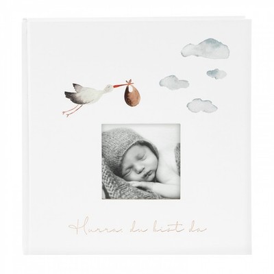 Goldbuch Babyalbum 15474 Hurra - Du bist da! | Baby/Kinderalben