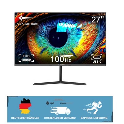 Ultradünner 27 Zoll Monitor mit FlickerFree & Lowblue Modus - Augenschonend