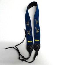 RARE Nikon Blue Bird Neck Pro Professional Strap for Film Camera JAPAN G0502