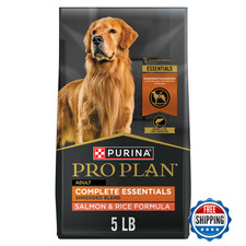 Purina Pro Plan Shredded Blend Salmon  Rice Dog Food 5lb w/ Probiotics