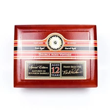 Perdomo Robusto Connecticut Double Aged Empty Wood Cigar Box 8" x 6" x 3.25"