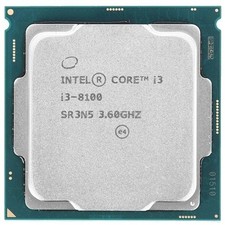 CPU 1151 V2 CORE i3-8100 3.6 GHZ SR3N5 QUAD  X4 SOCKET PROCESSORE LGA H4
