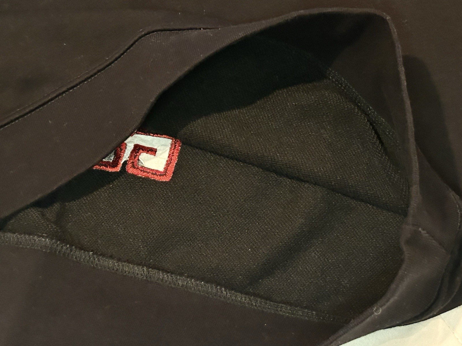 AUTHENTIC GIVENCHY PARIS Blk Stacked Embossed Log… - image 6