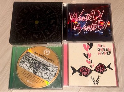 Mrs. Green Apple Albums & Singles Set, Includes Attitude, Wanted, Love You