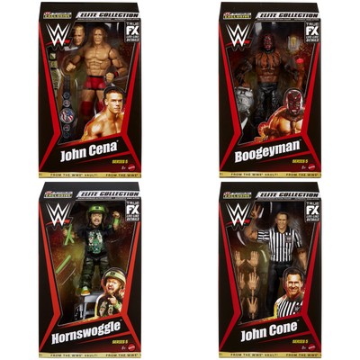WWE From the Vault Ringside Exclusive Series 5 - Set of 4  Toy Wrestling Figures