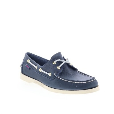 Sebago Portland Fisher Damen Blau Leder Halbschuhe