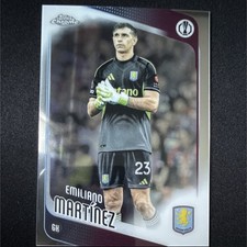 Topps 2025-26 UEFA Club Competitions Emiliano Martínez Aston Villa #75