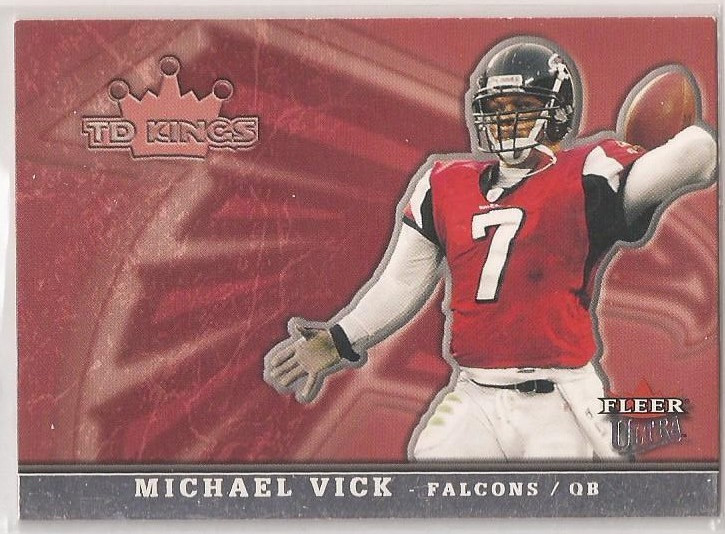 2005 Fleer Ultra TD Kings Michael Vick #7TK