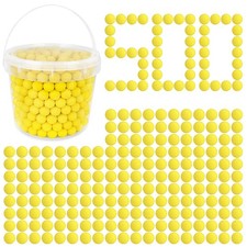 500 Rounds Refill Pack Balls Ammo Bulk Compatible with Nerf Rival 500, Yellow