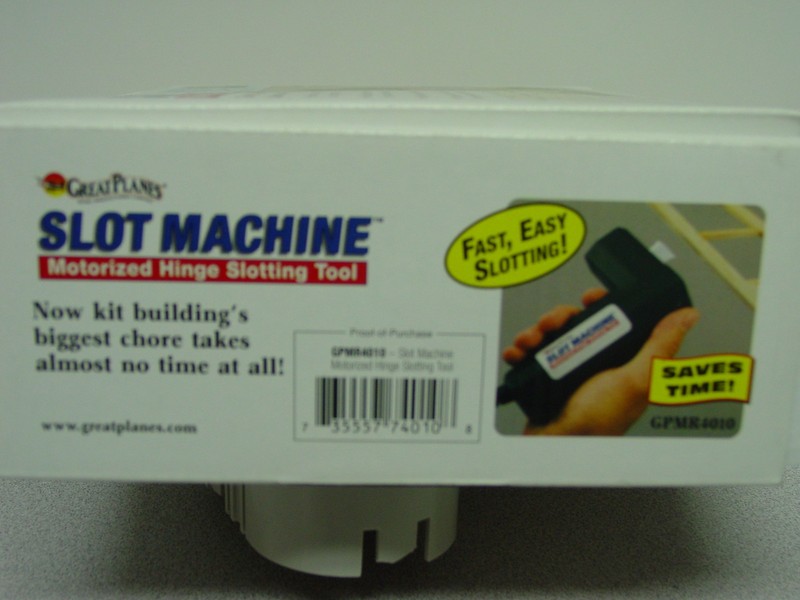 Great Planes GPMR4010 Slot Machine Hinge Cutter NIB.