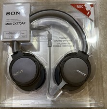 Sony MDR-770AP Over-Ear Wired Headphones w/Mic   New