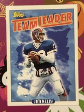 1993 Topps #261 Team Leader Jim Kelly Buffalo Bills 