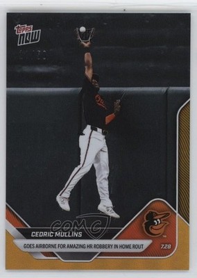 2025 Topps Now Gold Foil /50 Cedric Mullins #479 08k5