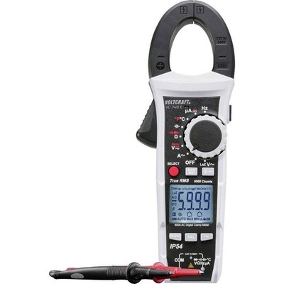 VOLTCRAFT VC-740 E Stromzange, Hand-Multimeter digital Spritzwassergeschützt