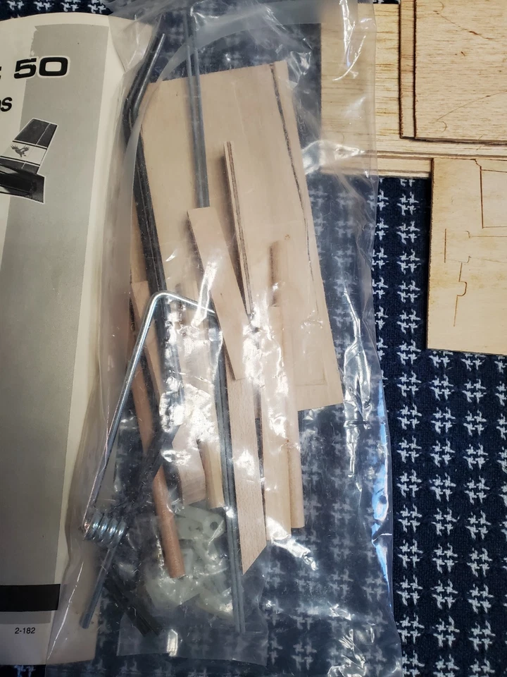 Carl Goldberg Models Eaglet 50 RC Radio Control Balsa Model Airplane Trainer Kit - Image 3 of 4