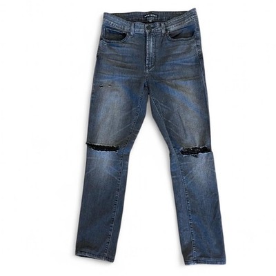 Monfrère Greyson Distressed Skinny Jeans 31x32