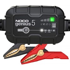 Noco Genius5 6v12v 5a Smart Battery Charger Trickle Charger And Maintainer