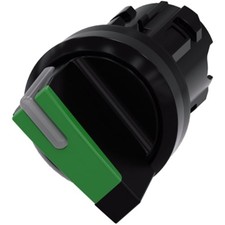 1 pc SIEMENS 3SU10022BF400AA0 Selector Switch 2POS Mounted with Short Handle Gr