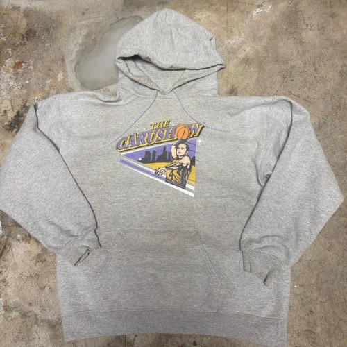 Hanes Ultimate Cott Printpro The Carushon Alex Caruso LA Lakers Graphic Hoodie M