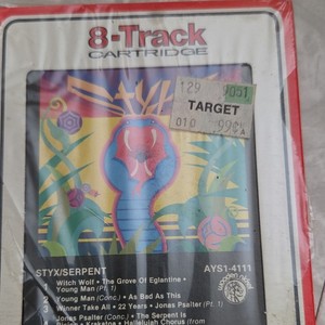 Styx Serpent Rock 8-Track Cartridge RCA 1973 AYS1-4111