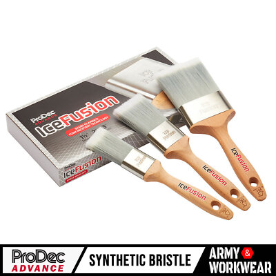 ProDec Pinsel Set Ice Fusion Kunstborsten Holz alle Farben und Oberflächen