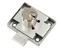 MöBelschloss 45X56 Mm Links Und Rechst Aufschraubschloss Mit 3 SchlüSseln