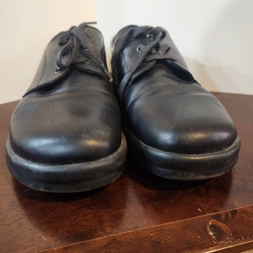 Birkenstock Footprints Womens Oxfords Sz Eur 40 US 9 Black Leather Lace Up - Picture 6 of 11