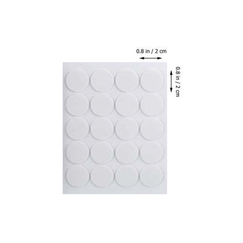 12 Sheets Leitaufkleber Mit Kerzen -Docht -Fixierung Doppelseitiger - Bild 12 von 12