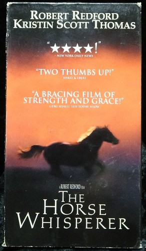 VHS The Horse Whisperer📼 Robert Redford Kristin Scott Thomas Scarlett Johansson - Picture 2 of 3
