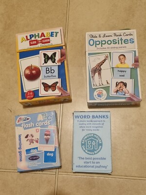 Alphabet/Wörter/Gegensätze Lernkarten