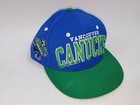 Vancouver Canucks Vintage Snapback NHL Hockey Hat Blue Green Zephyr Cap
