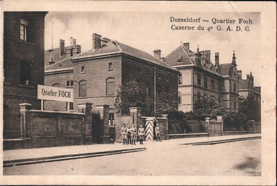 Düsseldorf -Quartier Foch Caserne du 4e G.A.D.C.   1924