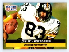 1991 Pro Set Spanish FRESH PULL #205 Louis Lipps