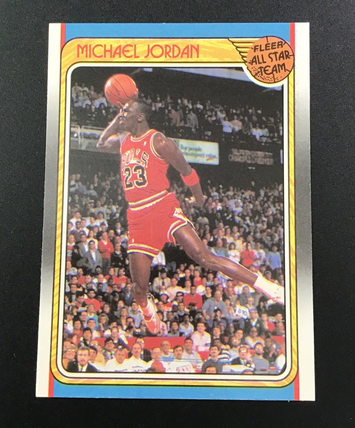 1988 Fleer Michael Jordan Slam Dunk All Star NM-MT - Michael Jordan Rookies