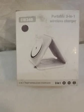 Charging Station for Apple Multiple Devices - 3 in 1 Magnetic Foldable Wireless