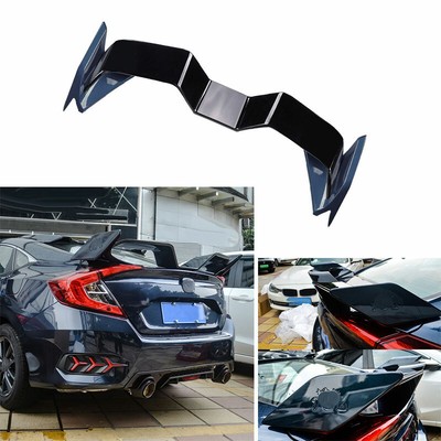 For Honda Civic 10th 2016-2021 Dark Blue+Black Rear Rear Spoiler Gull Wing  Flap  eBay