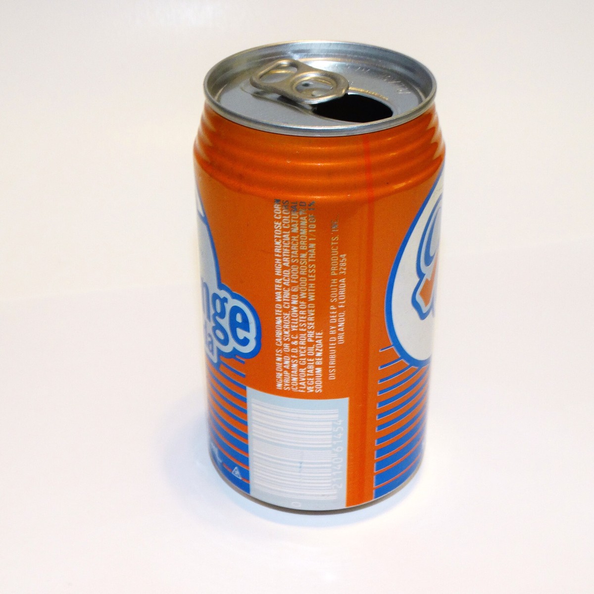 Chek Soda Can Orange 1991 Vintage 90s Orlando FL | eBay