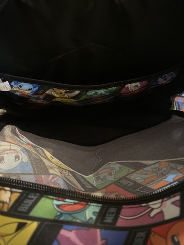 Pokemon Pikachu 17" Laptop Backpack Lunch Bag Set All Over Character Print - Picture 6 of 18