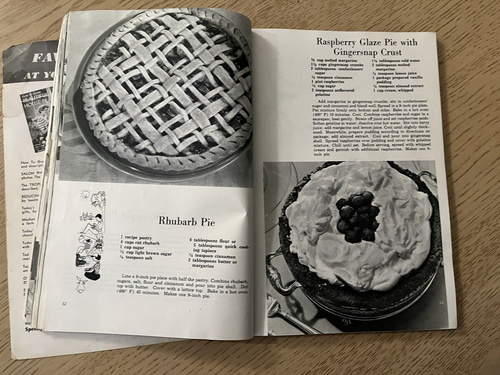 Today's Woman PIE Cookbook Fawett's Book 1953 vintage by Hyla O'Connor - Picture 5 of 6