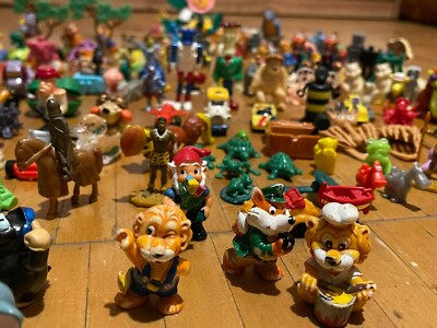 Vintage Huge Lot of 228 +20pieces dif Kinder Surprise toys figures