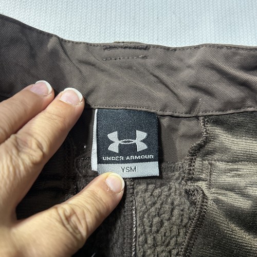 Under Armour Youth Small Realtree Camo Fleece Lined Pants - Picture 9 of 11