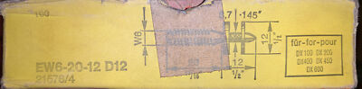 HILTI EW6-20-12 D12 CONCRETE ANCHOR FASTENERS BOX OF 94 NNB