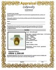 GENUINE 2.10 Cts YELLOW TOPAZ RING 10k SOLID WHITE GOLD - Free Appraisal — photo 7