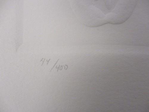 IMPRESIÓN FIRMADA R.H. BADEAU EDICIÓN LIMITADA "FRUTOS DEL TRABAJO" - Imagen 5 de 5