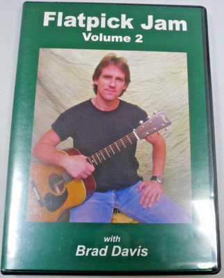 Flatpick Jam Volume 2 DVD Brad Davis Guitar Free Shipping