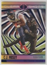 2018 Panini Illusions - C.J. Mosely - CLEAR SHOTS BLUE /149 #CS-CM Ravens